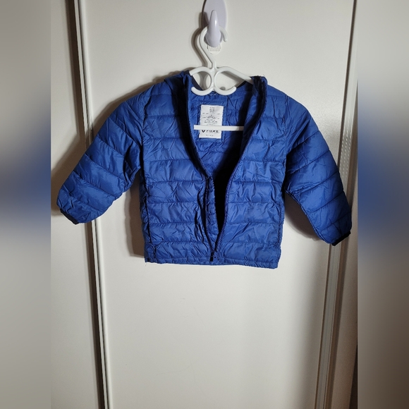 Blue Puffer Jacket for Kids - Picture 5 of 7